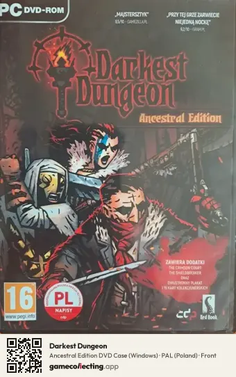 Darkest Dungeon Computer, Poland box front