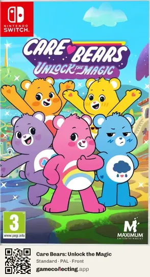 Care Bears: Unlock the Magic Nintendo Switch, PAL box front