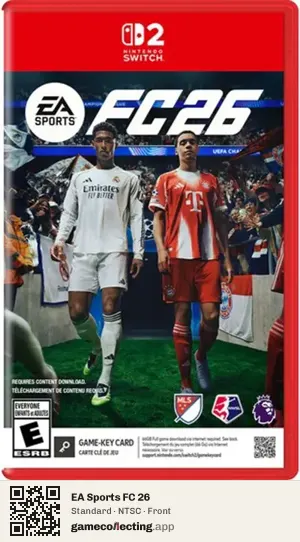EA Sports FC 26 Nintendo Switch 2, NTSC box front
