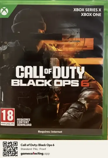 Call of Duty: Black Ops 6 Xbox Series X, PAL box front