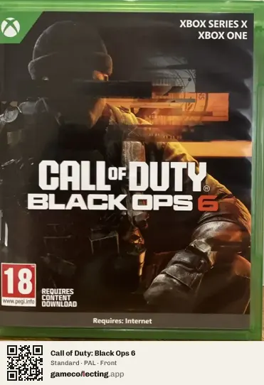 Call of Duty: Black Ops 6 Xbox Series X, PAL box front