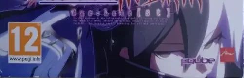 Under Night In-Birth Exe:Late St, the PEGI square on its front