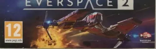 Everspace 2, the PEGI square on its front