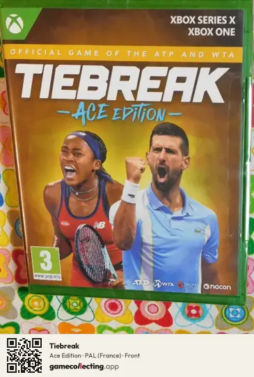 Tiebreak Xbox Series X, France box front