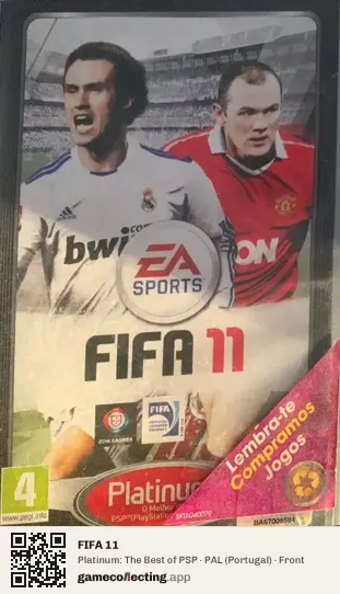 FIFA 11 PlayStation Portable, Portugal box front