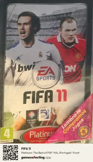 FIFA 11 PlayStation Portable, Portugal box front