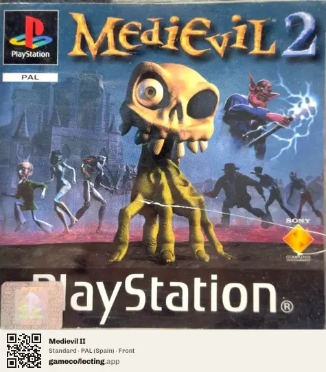 Medievil II PlayStation, Spain box front