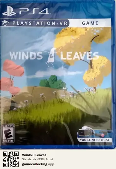 Winds & Leaves PlayStation 4, NTSC box front