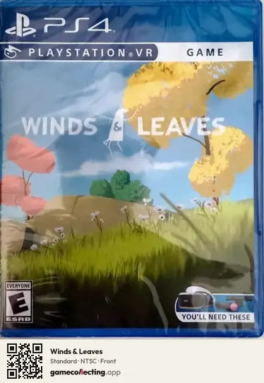 Winds & Leaves PlayStation 4, NTSC box front
