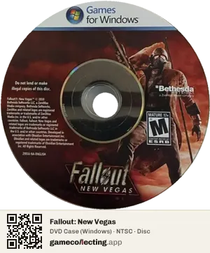 Fallout: New Vegas Computer, NTSC disc