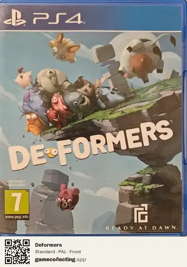 Deformers PlayStation 4, PAL box front