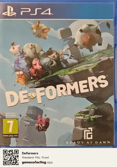Deformers PlayStation 4, PAL box front