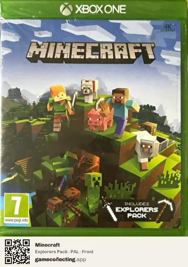 Minecraft Xbox One, PAL box front