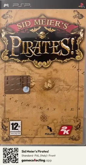 Sid Meier's Pirates! PlayStation Portable, Italy box front