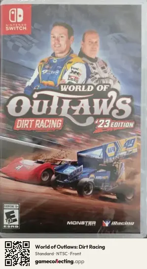 World of Outlaws: Dirt Racing Nintendo Switch, NTSC box front