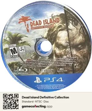 Dead Island Definitive Collection PlayStation 4, NTSC disc