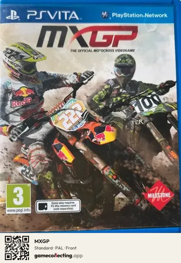 MXGP PlayStation Vita, PAL box front