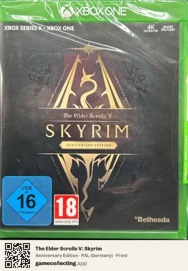 The Elder Scrolls V: Skyrim Xbox Series X, Germany box front