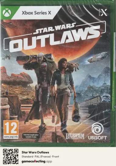 Star Wars Outlaws Xbox Series X, France box front