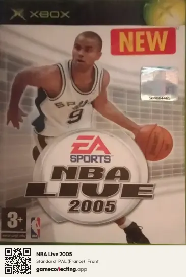 NBA Live 2005 Xbox, France box front
