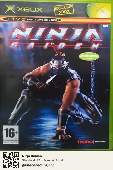 Ninja Gaiden Xbox, France box front