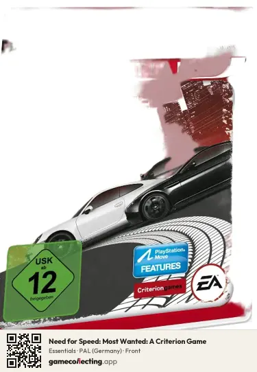 Need for Speed: Most Wanted: A Criterion Game PlayStation 3, Germany box front