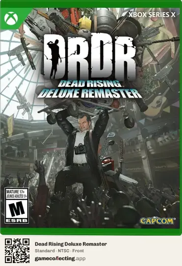 Dead Rising Deluxe Remaster Xbox Series X, NTSC box front