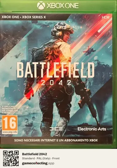 Battlefield 2042 Xbox One, Italy box front