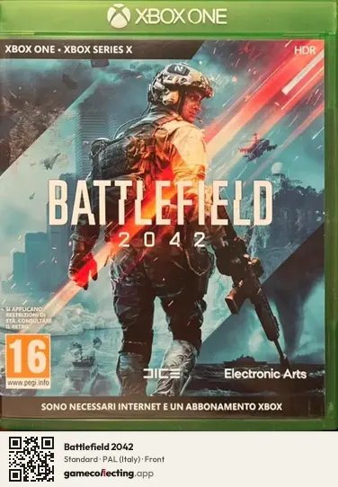 Battlefield 2042 Xbox One, Italy box front