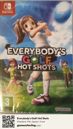 Everybody's Golf: Hot Shots Nintendo Switch, Spain box front
