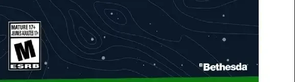 Starfield: Premium Edition Upgrade, the ESRB box on its front