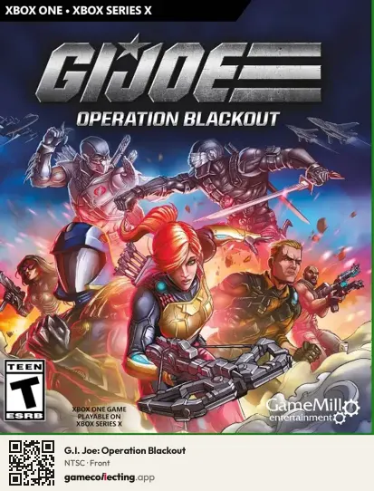 G.I. Joe: Operation Blackout Xbox One, NTSC box front