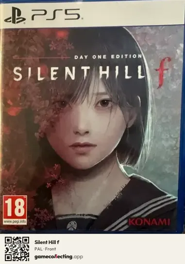 Silent Hill f PlayStation 5, PAL box front