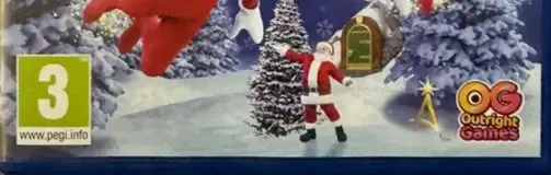The Elf on the Shelf: Christmas Heroes, the PEGI square on its front