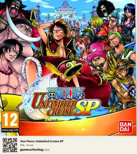 One Piece: Unlimited Cruise SP Nintendo 3DS, PAL box front