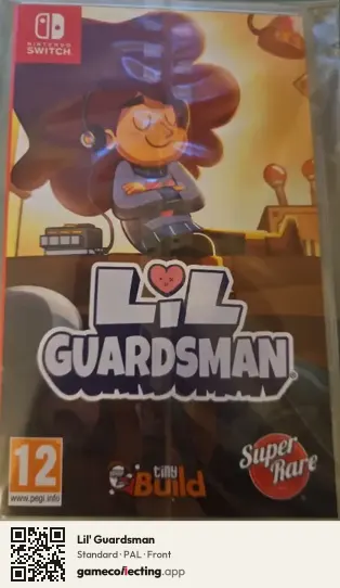Lil' Guardsman Nintendo Switch, PAL box front