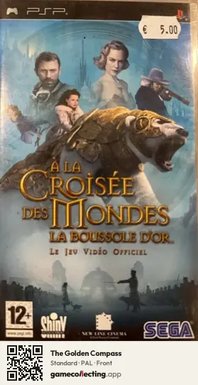 The Golden Compass PlayStation Portable, PAL box front