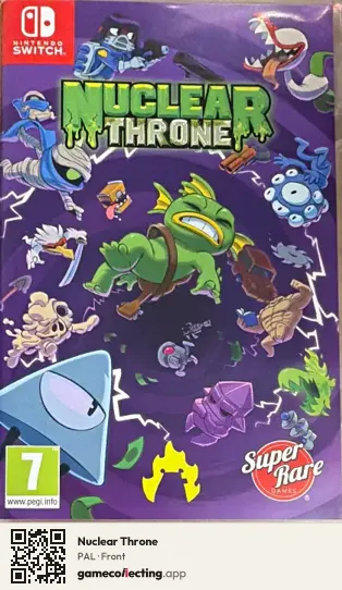 Nuclear Throne Nintendo Switch, PAL box front