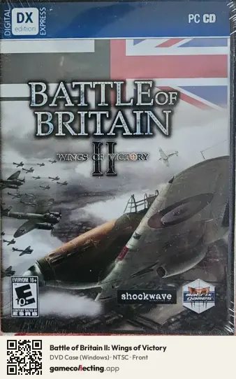 Battle of Britain II: Wings of Victory Computer, NTSC box front