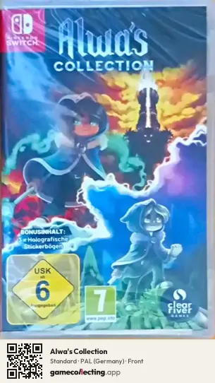 Alwa's Collection Nintendo Switch, Germany box front