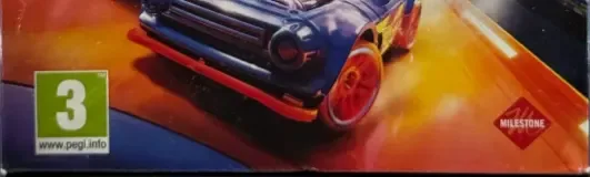 Hot Wheels Unleashed 2: Turbocharged, the PEGI square on its front