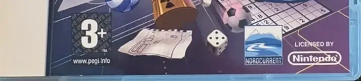 101-in-1 Explosive Megamix, the PEGI square on its front