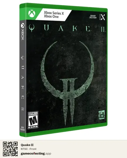 Quake II Xbox Series X, NTSC box front