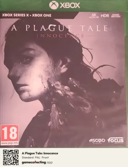 A Plague Tale: Innocence Xbox Series X, PAL box front