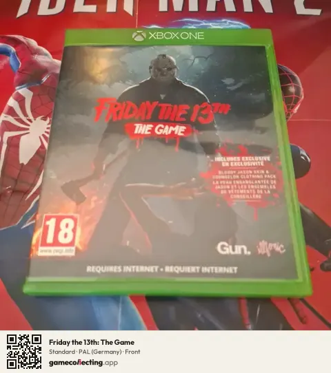 Friday the 13th: The Game Xbox One, Germany box front
