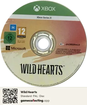 Wild Hearts Xbox Series X, PAL disc