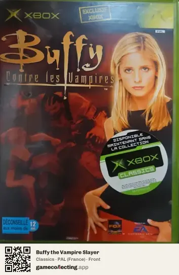 Buffy the Vampire Slayer Xbox, France box front