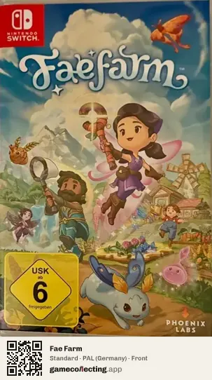 Fae Farm Nintendo Switch, Germany box front