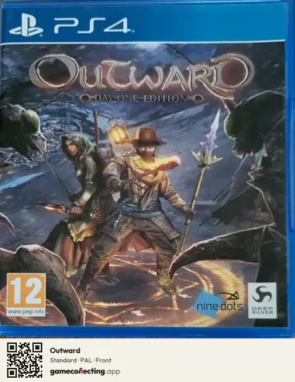 Outward PlayStation 4, PAL box front