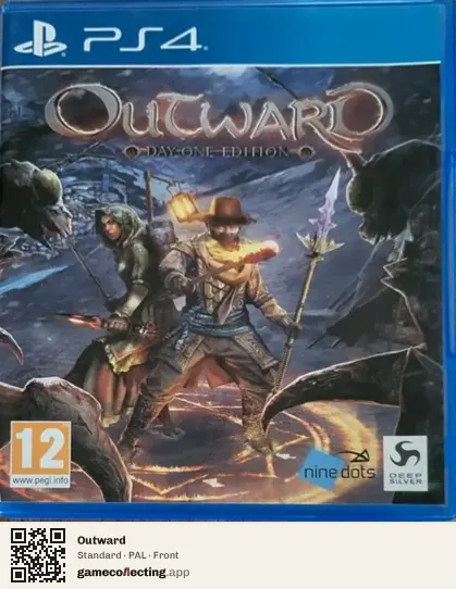 Outward PlayStation 4, PAL box front